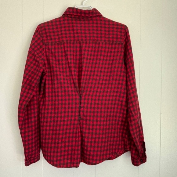 Woolrich ladies buffalo check long sleeve shirt size M - Picture 2 of 15